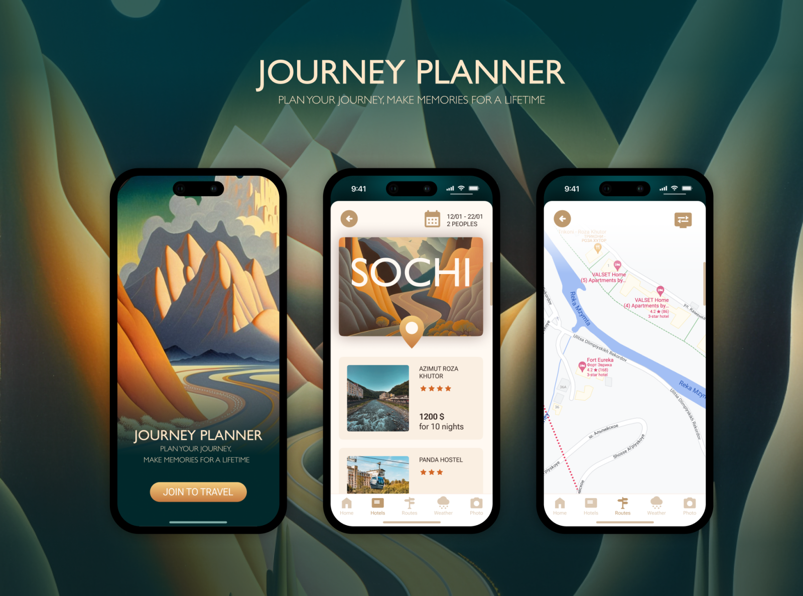 Journey Planner by Andrew Nesterov on Dribbble