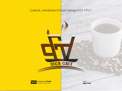 #Siga Cafe Logo. aiilustrator branddesigner design goodiebag hitspapua logo logobrand logocafe logodesign logomockup logomodern monogram papua poster posterframe sigacafe singposter titlemonogram wandi mambrasar