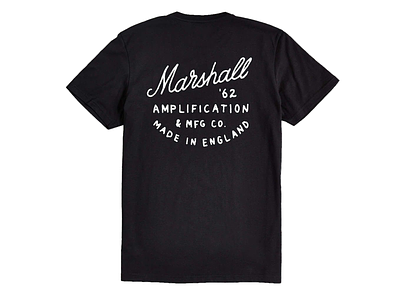 Marshal Amps t-shirt amps illustration marshall rock