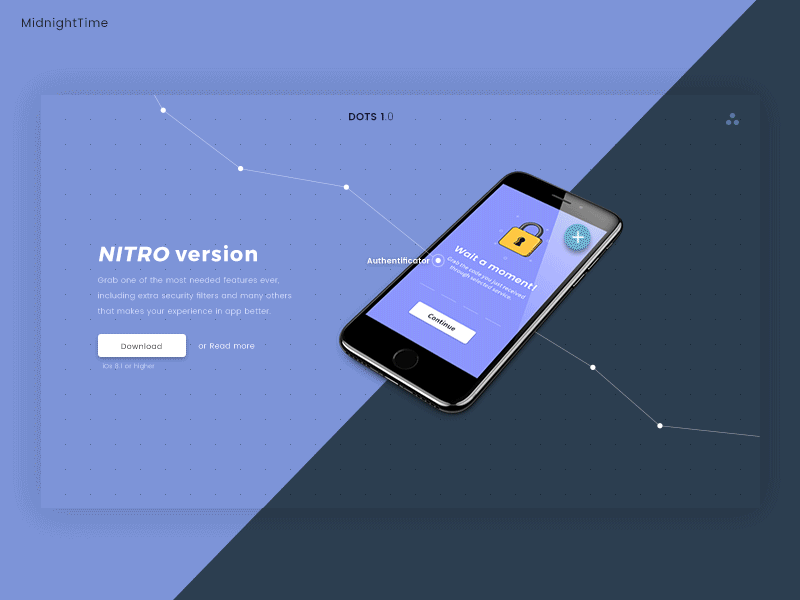 Application/Device Landing Page