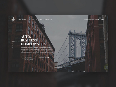 Insurance Agency Website Redesign