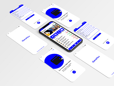 iSendYou app design positive concept ui uiux user interface ux wallet app