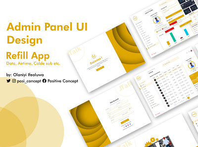 JTalk Admin Panel app design fintech positive concept recharge refill app ui uiux user interface ux