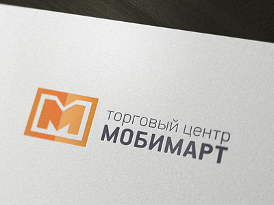 Mobimart branding identity logo