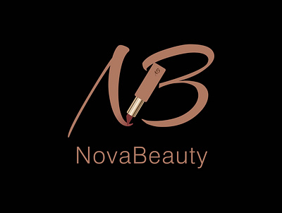 Логотип NB branding design logo vector