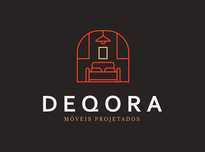 Logo Design - DEQORA branding businesslogo design flatlogo graphic design illustration logo logodesign vector