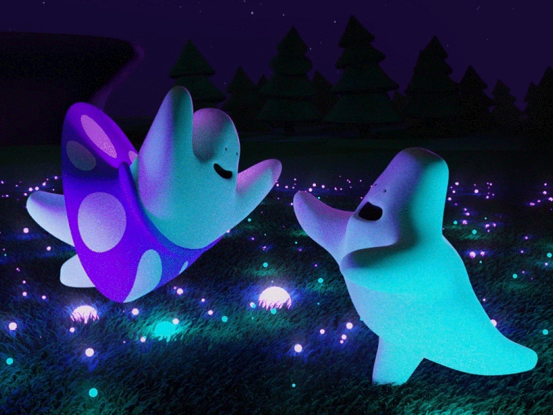 Night Love 3d after effects character cinema4d fromsketchtofinish love octane
