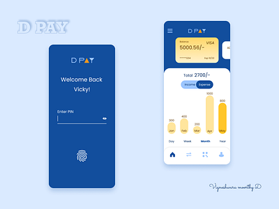 D PAY - Net Banking Application