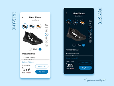 E-COMMERCE APP - LIGHT/DARK MODE branding darkandlightmode darklightmode darkmode design ecommerce ecommerceapp figma lightmode mobileapp mobileui onlineshopping onlineshoppingapp shoppingapp ui uidesign uiux ux