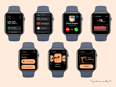 SMARTWATCH UI