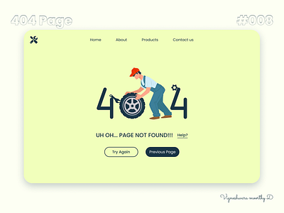 404 Page - #008