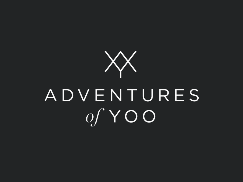 Adventures of Yoo Logo a brand branding emblem icon identity logo monogram mountain y