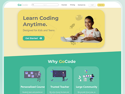 GoCode - Online Coding Course Website