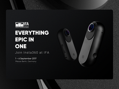 IFA 2017 360 camera ifa insta360 insta360 one panoramic camera product spherical camera vr vr camera web