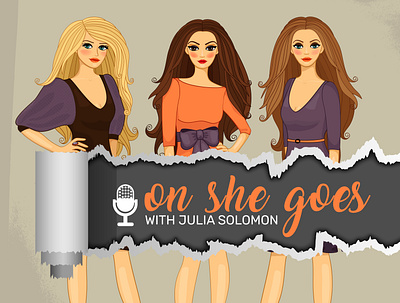 Podcast Cover Art using Illustration graphic design illustration podcast podcast cover art