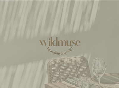 Wildmuse Logo branding design logo typography