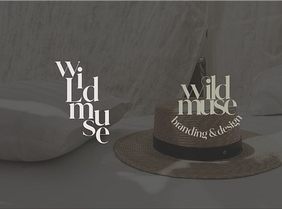 Wildemuse alternative logos branding design graphic design logo typography