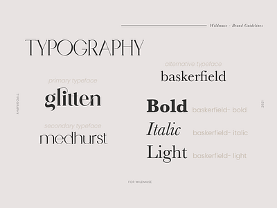 Typography brand creation brand identity branding design graphic design typography