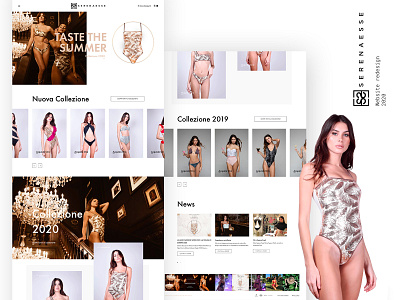 Website redesign for Serenaesse // 2020 branding design typography ui ux web webdesig webdesign