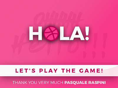 Hi Dribbble!