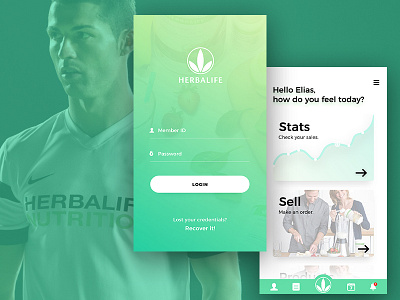 Herbalife App - Design