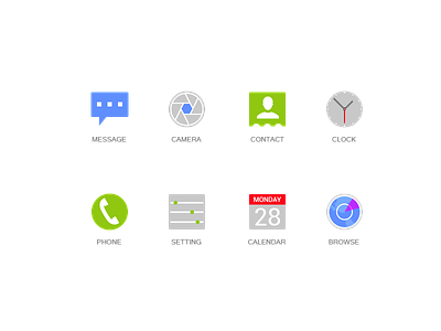 8 Icons