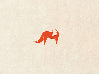 Fox Mark2 animal fox grid logo mark