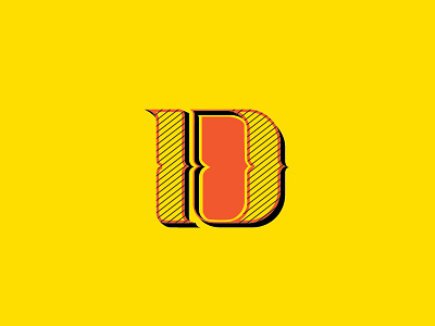 Drop Cap Project:D d drop cap lettering