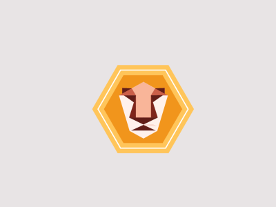 Lion after effects animation grid lion logo