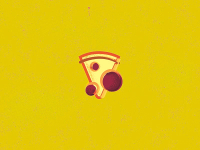 Pizza experiment food icon new pepperoni