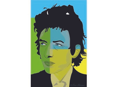 Bob Dylan illustration