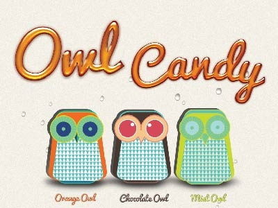 Owl Candy candy design illustration owl