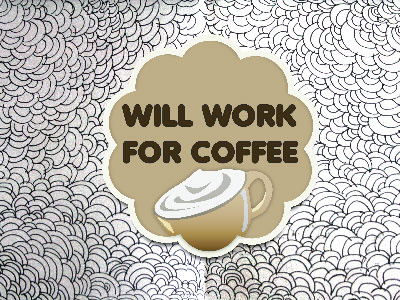 Will work for coffee wallpaper brown.wallpaper coffee