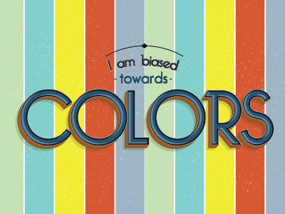 I am biased towards COLORS blog banner colors header retro