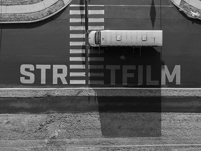 STREETFILM - Logo design branding crosswalk design film graphic design logo logo design logotype photography urban logo visual identity