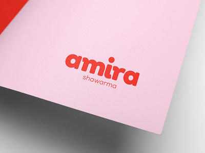 Amira Shawarma - Logo & Visual Identity Design