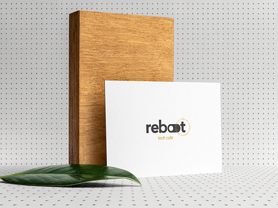 Reboot - Tech Cafe - Naming, Logo and Brand Design