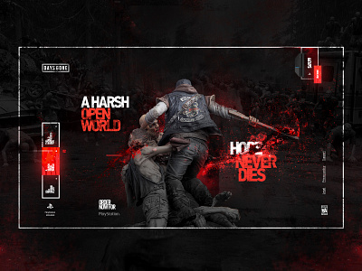 Days gone – second screen concept