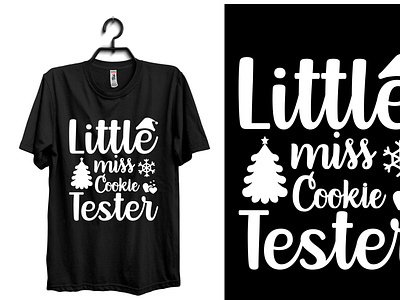 Little miss cookie Tester SVG T-Shirt design