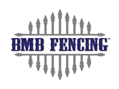 BMB Fencing Logo branding graphic design logo