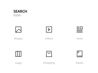 search icon icon line px
