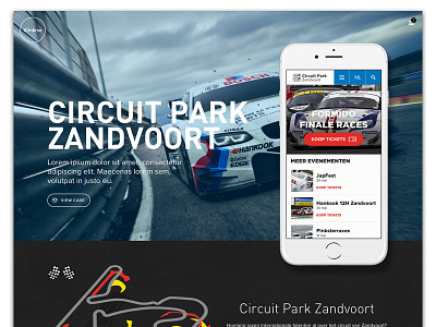 iOnline Circuit Park Zandvoort Case Page (Part 1) ionline visuals website