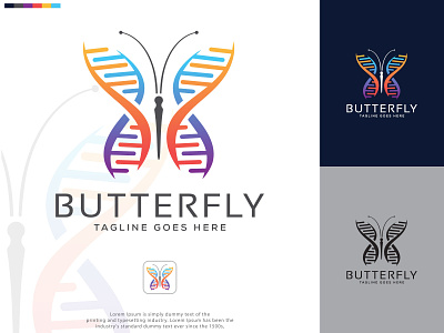 Butterfly DNA logo