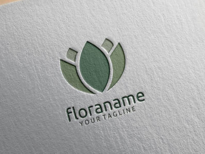 flora logo clean creative eco ecology elegant environment flora life logo natural simple tree