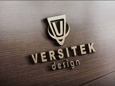 Letter "V" Versitek logo template