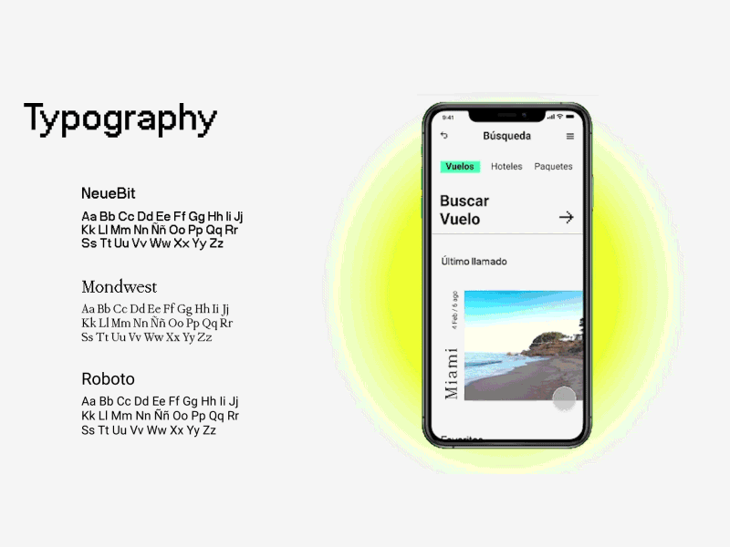 Search - Yournie app animation graphic design typography ui