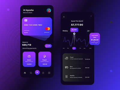 Financial Assistant App Concept