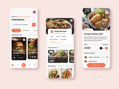 Food Delivery Apps app app design branding delivery apps design food delivery apps mobile apps product design trending 2021 ui uiux