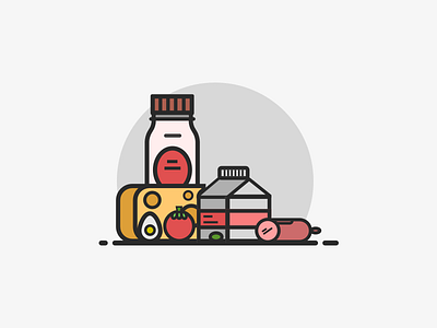 Food Illustration food food icon icon illustration line icon