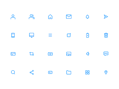 Icon Sets blue freebie icon pack icon sets ui ui elements